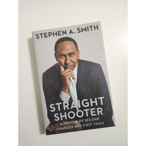 SIGNED Stephen A. Smith "Straight Shooter" (1st Edition/Hardcover) Book NEW